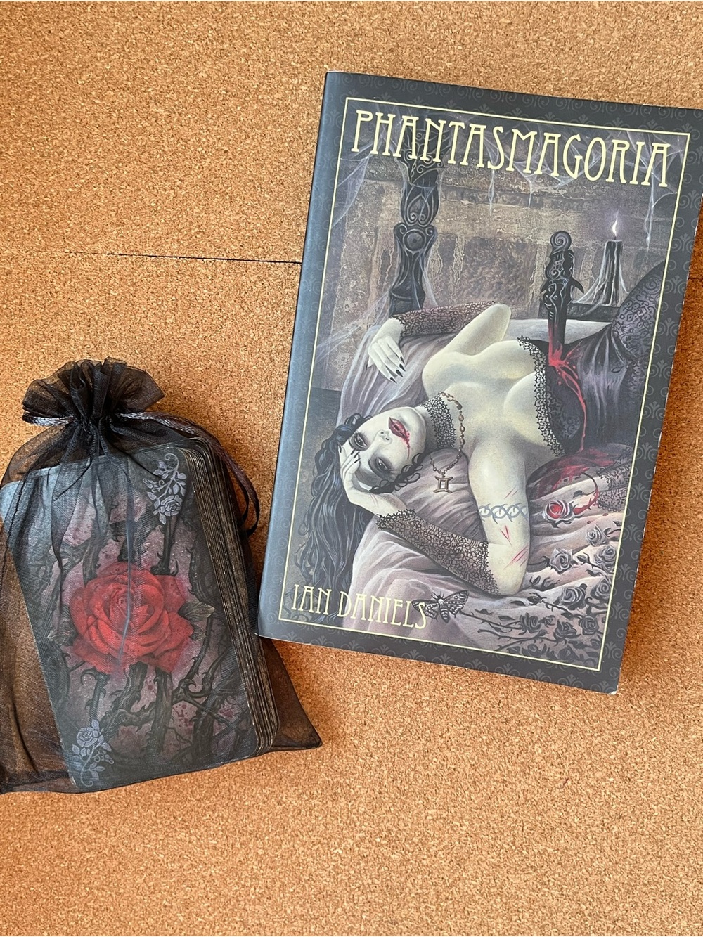 Phantasmagoria Gothic Tarot Deck Book Set Dark Art Card Game OOP